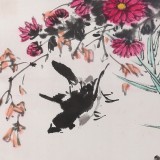 已故山野派绘画大家邹友蒸《秋色宜人》 1985年作