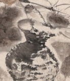 【已售】河北美协郭廷四尺斗方《垂钓图》（询价）