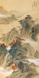 【已售】何实 四尺《大江歌罢棹头东》吉林著名山水画家