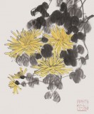 【已售】刘纪 四条屏《梅兰竹菊》 中国画大家 真迹收藏