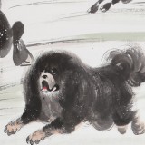 【已售】著名牦牛画家 王文煜 四尺《雪域雄风》