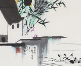 【已售】辽宁工美教授苗雨 四尺斗方《江南》师从吴冠中