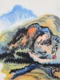 【已售】国家一级美术师王永刚 四条屏《墨痕心读》(询价)