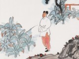 【已售】国家一级美术师王永刚 四尺三开《世间破事 去他个娘》(询价)