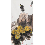 刘纪 三尺国画《秋兴图》 中国画大家 真迹收藏（询价）