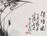 【已售】王向阳 四尺斗方《得悟图》当代著名画家