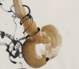 【已售】王宝钦 三尺花鸟画《秋实图》-1当代花鸟牡丹画名家