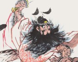 【已售】北京美协张春奇 四尺《正义与光明》（询价）