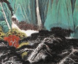 【已售】向士平 四尺《秋耀金叶》三峡大学艺术学院教授