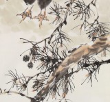 【已售】著名画家王向阳四尺雄鸡国画《吉祥如意》(询价)