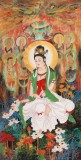【已售】董书林四尺祈福保平安《观世音》