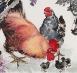 【已售】向士平 四尺《紫云呈祥》 三峡大学艺术学院教授