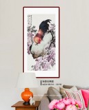 【已售】向士平 四尺《紫气东来呈吉祥》 三峡大学教授