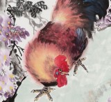 【已售】向士平 四尺《紫气东来呈吉祥》 三峡大学教授