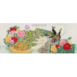 【已售】凌雪 小八尺《荣华富贵》 北京美协会员