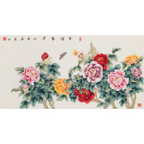 张洪山 四尺《花开富贵》