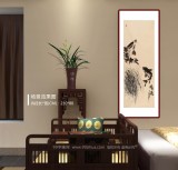 【已售】李明成小六尺办公室风水画《腾飞》
