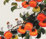 【已售】黄艺三尺吉利国画《事事如意》