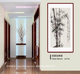 何华贤 四尺《咬定青山不放松》  颍淮书画名家