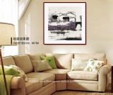 【已售】苗雨 四尺斗方《江南水乡》 辽宁工美教授 师从吴冠中