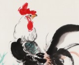 【已售】王宝钦 三尺《吉祥如意》 当代花鸟牡丹画名家（询价）