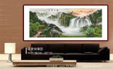 【已售】吴东 小八尺《旭日东升》 著名易经风水画家