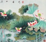 【已售】张洪山 四尺《荷香四溢》