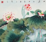 【已售】张洪山 四尺《荷香四溢》