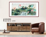 【已售】张洪山 四尺《荷香四溢》