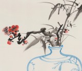 【已售】黄云鸿 四尺斗方《三友图》