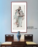 【已售】邹本财 四尺《忠义千秋》 公主岭市美协常务副主席