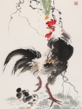 王宝钦 四条屏《清香》 当代花鸟牡丹画名家（询价）