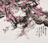 【已售】邹本财 四尺《梅花依旧 又见春风》公主岭市美协常务副主席