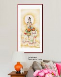 【已售】董书林 四尺《普贤菩萨》 河南美协会员