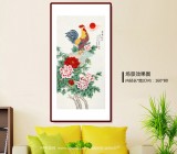 【已售】凌雪 四尺《金鸡报晓》 北京美协会员