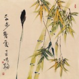 【已售】肖映梅 四尺斗方《平步青云》 当代大写意花鸟画名家（询价）