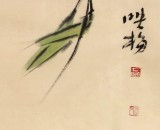 【已售】肖映梅 四尺斗方《如鱼得水》 当代大写意花鸟画名家（询价）
