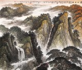 【已售可订制】李碧峰 六尺《泰山日出》 中国书画家协会理事