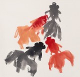 【已售】邹友蒸 《年年有余》1992年作 已故国画大家