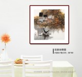 【已售】苗雨 四尺斗方《忆江南》 辽宁工美教授 师从吴冠中