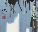 【已售】苗雨 四尺斗方《瑞鹤呈祥》 辽宁工美教授 师从吴冠中