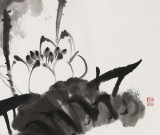 李绍山 三尺《荷风送香气》 花鸟画名家