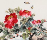 【已售】曲逸之 四尺《富贵吉祥》  河南省著名花鸟画家