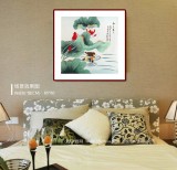 【已售】凌雪 四尺斗方《和和美美》 北京美协会员