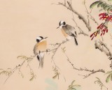 【已售】皇甫小喜 四尺《紫气东来 花开富贵》 河南著名花鸟画家