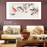 【已售】孙海峰 四尺《雨后含露春塘净》 安徽省美协会员