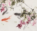 【已售】孙海峰 四尺《雨后含露春塘净》 安徽省美协会员