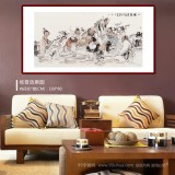 【已售】杨西沐 四尺《八仙图》 中国美术家协会会员（询价）