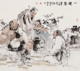 【已售】杨西沐 四尺《八仙图》 中国美术家协会会员（询价）