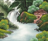 【已售】吴东 四尺《旭日东升》 著名易经风水画家